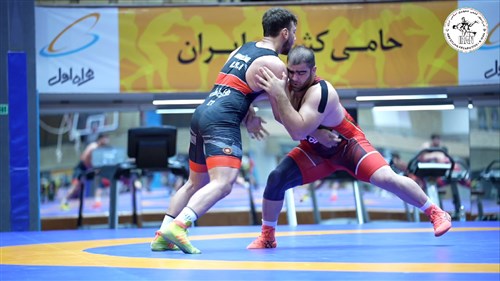 کلیپی از تمرینات تیم ملی کشتی فرنگی بزرگسالان